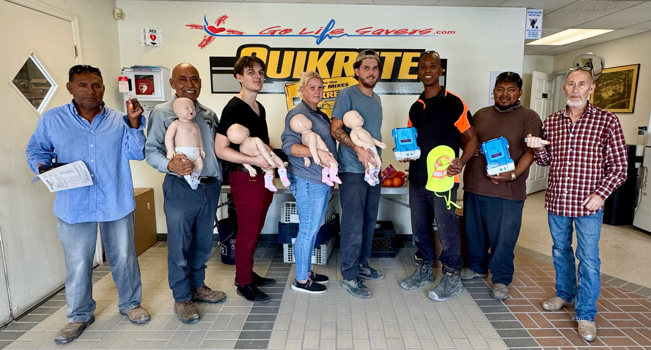 Heartsaver First Aid CPR AED Certification - Go Life Savers, LLC