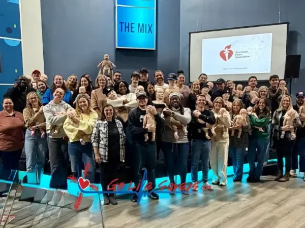 AHA certification class.
